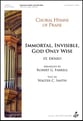 Immortal, Invisible, God Only Wise SATB choral sheet music cover